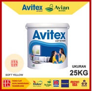 Cat Avitex Interior by Avian Brands - Ukuran 25KG - SOFT YELLOW 050 -