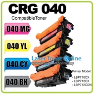 Cartridge 040 CRG040 CART040 Compatible to Cano* 040 CRG Toner LBP710CX LBP712CDN LBP712CX LBP 712CX
