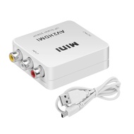 ตัวแปลงสัญญาณAVเป็นHDMI Mini 1080P av to hdmi Composite AV RCA to HDMI Video Converter Adapter Full 