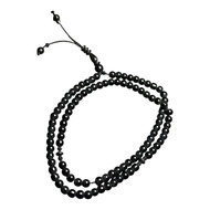 Black onyx jade prayer beads 99 beads diameter 6MM | TK17
