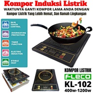 KOMPOR INDUKSI FLECO KL-102 KOMPOR INDUKSI LISTRIK LOW WATT | kompor listrik 1 tungku hemat listrik |kopor listrik serbaguna terbaru | kompor listrik protable hemat listrik | kompor listrik tanpa api - BISA BAYAR DITEMPAT T.C