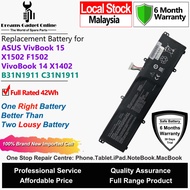 ASUS B31N1911 C31N1911 Battery 42Wh for ASUS VivoBook 15 X1502 X1502Z F1502 VivoBook 14 X1402 F1402