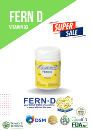 Fern D Vitamin D 60 Capsules ifern product