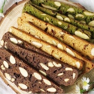 Biscotti Whole Whole Wheat 3 Flavors, Baked Sugar-Free Cereal Cake | Hodu - healthy Food World - Hanoi Diet