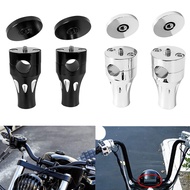 Motocicleta universal 1 "7/8 cafe cafe cafe racer guiador riser braçadeira de montagem para harley t