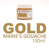 Marie's GOUACHE GOLD ( Iridescent Gold 132) 100ml
