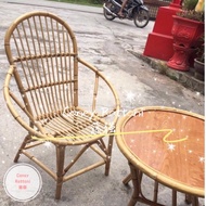 Handmade Rattan Chair Kerusi Rotan Modern