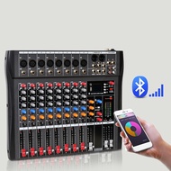 Mixer Auo Sound Mixing Dj Controller bluetooth Table Card Professional gital Consoles Interface Console Equipment 8channel
