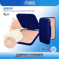 INEZ Bedak Refill Compact Powder MISTYROSE 03 Bedak Inez