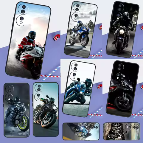 Motorcycles Case For Honor 200 Pro 50 70 90 X8a X9a X8 X9 X8b X9c X9b Honor Magic 7 Lite 5 6 Pro Cov