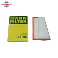 กรองอากาศ-BENZ W211-MANN-(L)- (C27006)