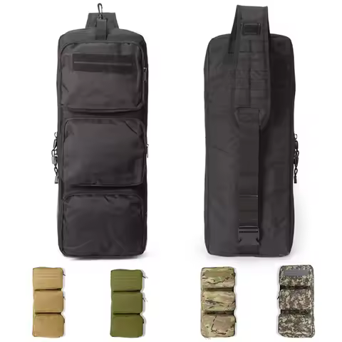 MP5 Gun Bag 60Cm Nylon Tactical Rifle Case Hunting Bag Airsoft Paintball Rifle Gun Bag Gun Carry 5 C