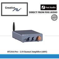 Fosi Audio - BT20A Pro - 2.0 Channel Amplifier (48V)