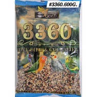 YPA Premium Gold 3360 LoveBird Cocatiel 600gram Bird Food Feed Makanan Burung Love Bird Cockatiel