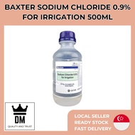 【SG Ready Stock】BAXTER Sodium Chloride 0.9% For Irrigation 500ml