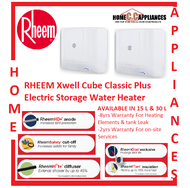 RHEEM Xwell Cube XC-15/30 Classic Plus Electric Storage Water Heater / FREE EXPRESS DELIVERY