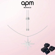 Hot-selling APM Jewelry(With Box) High Quality Luxury Holiday Love Gift Meteorite Necklace (Hexagram