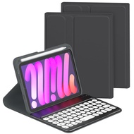 Bluetooth Keyboard+Case with holder for iPad Mini6 2021 8.3 Magneti Smart Detachable portable wireless