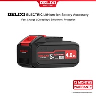DELIXI Electric 4D31 21V Lithium-ion Battery 4.0Ah