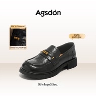 Agsdon | รองเท้าหนังหุ้มส้นสูงสำหรับผู้หญิงที่นิยม