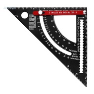 【3C】 Carpenter Square Woodworking Measurement Tool Rafter Framing Square 7 5inch Layout Tool Adjusta