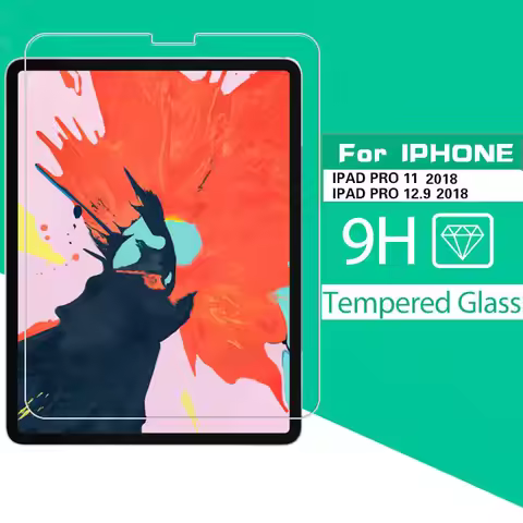 Tempered Glass For Apple iPad Pro 11 12.9 inch (2018) Tablet Screen Protector Film Guard For iPad Pr