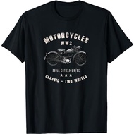Royal Enfield WD RE Classic Motorcycle WW2 T-Shirt