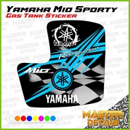 ♡ ─ ➮ Mio Sporty Gas Tank Sticker QUALITY