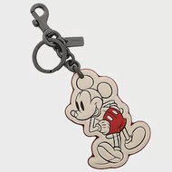 COACH 迪士尼聯名鑰匙圈-白 (現貨+預購)