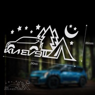XIII _ KIA EV9 Camping Situation Car Sticker