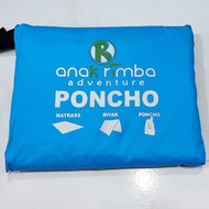 Jungle children's poncho, bivouac poncho, raincoat poncho, batman raincoat