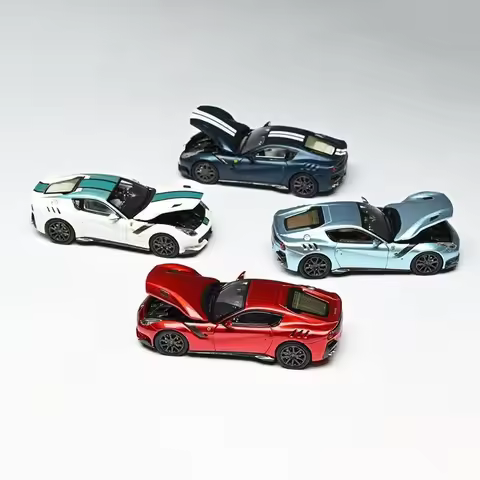 Stance Hunters 1:64 F12 TDF with Opening Parts Diecast Model Car V12 Engine Limited Edition Christma