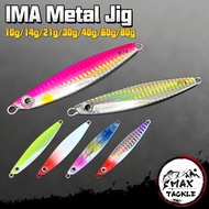 IMA Metal Jig Fishing Lure Bait Umpan Mancing Laut Artificial Jigging Lures Fast Jig Slow Jig 【IMA】