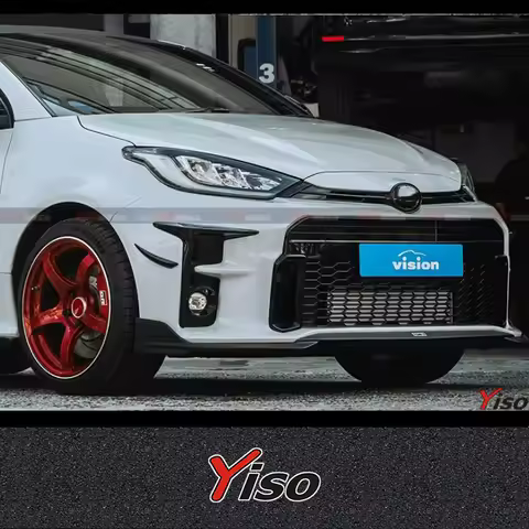 Suitable for YARIS GR MXPA12 TOMS Front Spoiler Modified encirclement Carbon fiber TOMS front lip