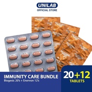 Immunity Care Bundle 2 - Biogesic 20 tablets + Enervon 12 tablets