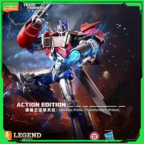 NEW Blokees Transformers Prime Toys ACTION EDITION Optimus Prime TFP Assembly Model Kit Figurine Rob