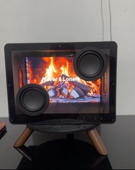 ZOKEY懸浮歌詞藍牙音箱 黑色多媒體螢幕音響