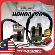 HONDA C70 HANDLE SWITCH ASSY (LH/RH) C70-003 / C70-711 / C70-820