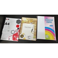 SYN A4 Paper 60GSM/100Sheets  70GSM/100Sheets  60GSM/480Sheets