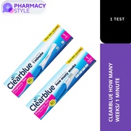 CLEARBLUE PREGNANCY TEST 1 MINUTE /WEEKS INDICATOR