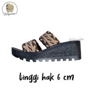 wedges rajut wanita terbaru Asisa Turki Import nyaman Kekinian Sandal wedges simple cocok untuk di p