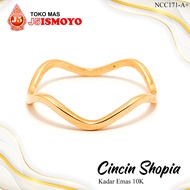 Cincin Emas Shopia Model Terbaru J5 Ismoyo