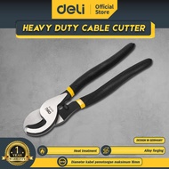 Deli Cable Cutter /Tang Potong Kabel 10 inch High-carbon Steel EDL20138 /Alat Perkakas