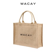 WACAY - Jute Tote Bag