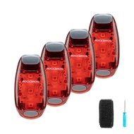 ROCKBROS Small Bike Lights Rear Tail Light 3 Modes Bike Tail Lights Waterproof Safety Bicycle Lights