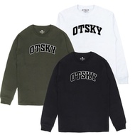 Otsky Basic Long Sleeve T-Shirt Army Font Black x (LS Y4039Y -14B) White Black x (LS Y4040Y-11C) Bla