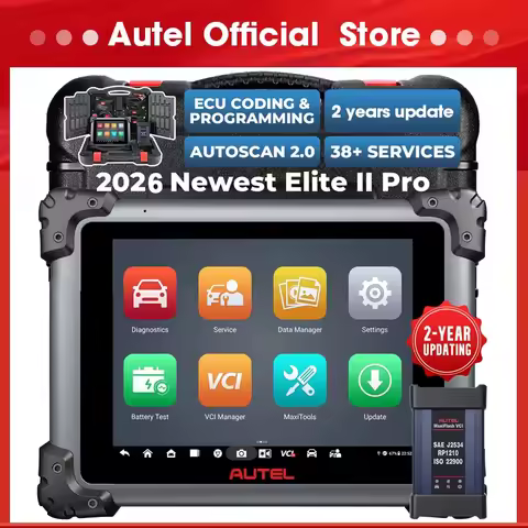 Autel MaxiSys Elite II Pro Top Diagnostic Tools 2 Years Update Elite 2 PRO J2534 Programming Coding 