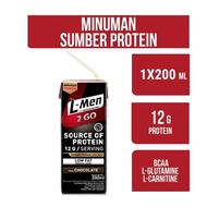 L-Men Hi Protein 2 GO Chocolate 200ml
