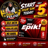 Tune Talk Sim Card High Speed 4G 5G Data Plan | Epik50 Epik35 Epik25