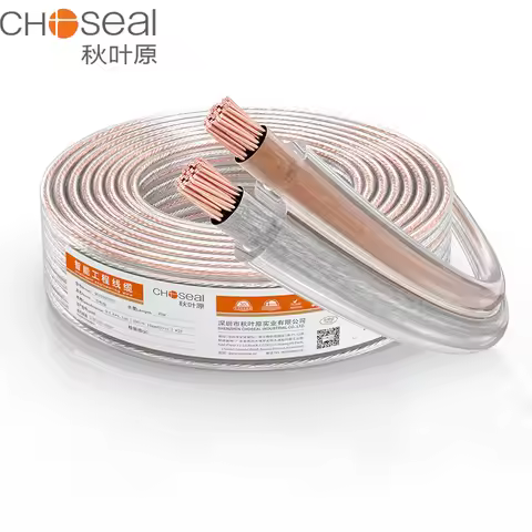 CHOSEAL Oxygen Free Copper Speaker Wire Cable for Home Theater Hi-Fi Subwoofer Amplifier Surround So